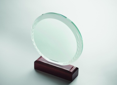 Logotrade business gift image of: Round award plaque