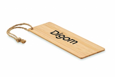 Logotrade promotional product picture of: Bamboo bookmark