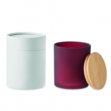 Logotrade promotional merchandise picture of: Plant based wax candle 280 gr