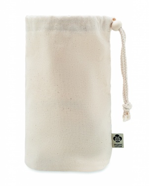 Logo trade advertising products image of: Small Organic cotton bag