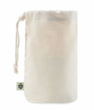 Logo trade promotional items image of: Small Organic cotton bag