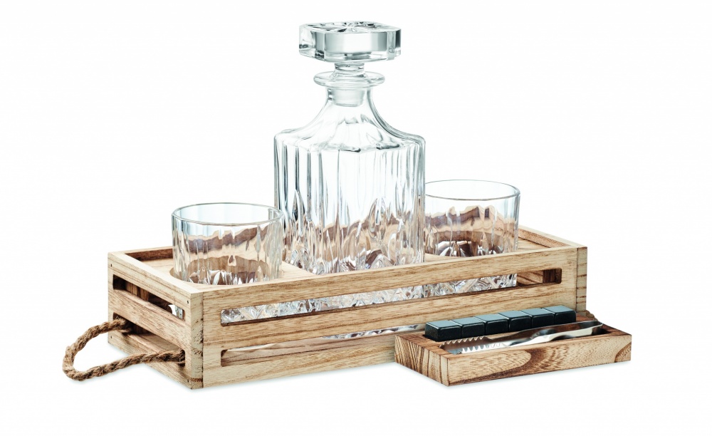 Logo trade promotional merchandise image of: Luxury whisky set