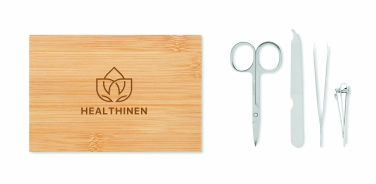 Logo trade promotional gifts picture of: Manicure nail tool set