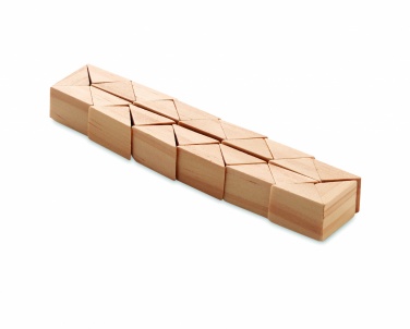 Logo trade corporate gifts picture of: Wooden puzzle/brain teaser