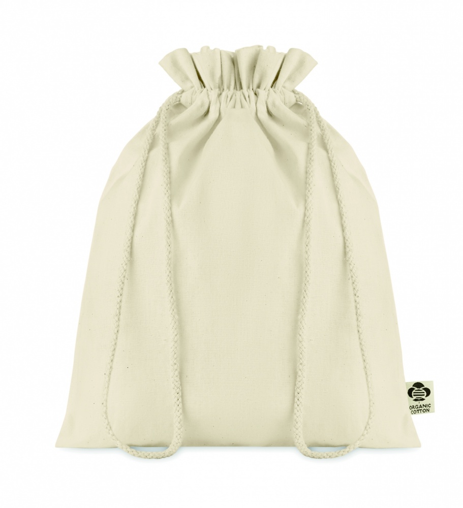 Logo trade promotional items image of: Medium organic cotton gift bag