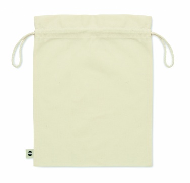 Logo trade promotional giveaway photo of: Medium organic cotton gift bag
