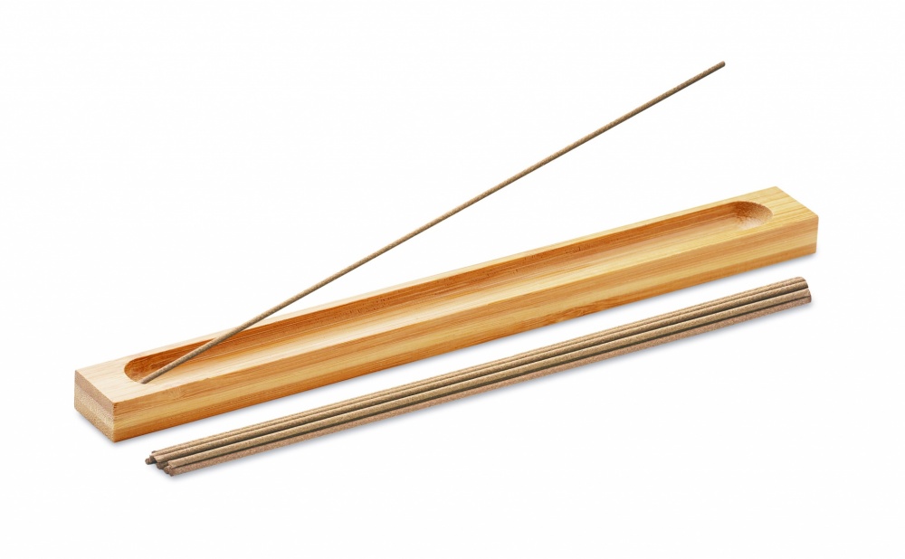 Logo trade promotional merchandise picture of: Incense set in bamboo