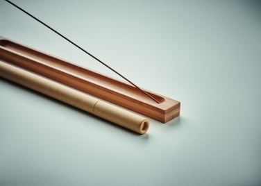 Logo trade advertising product photo of: Incense set in bamboo