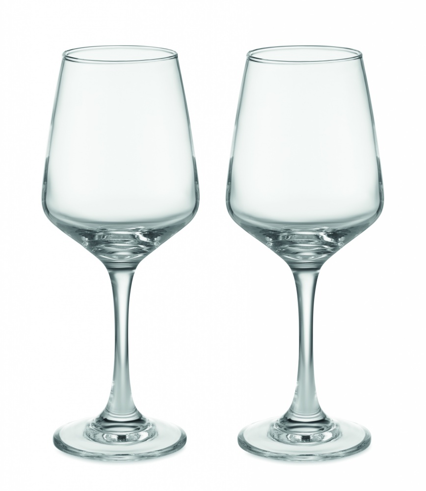 Logotrade advertising product image of: Set of 2 wine glasses