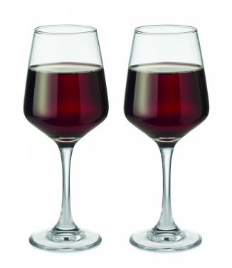 Logotrade promotional merchandise image of: Set of 2 wine glasses