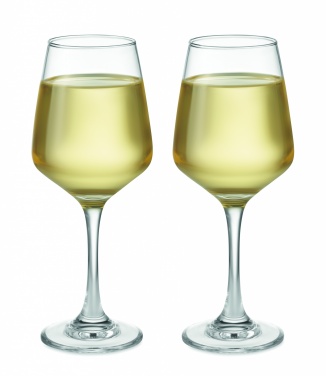 Logotrade promotional gifts photo of: Set of 2 wine glasses