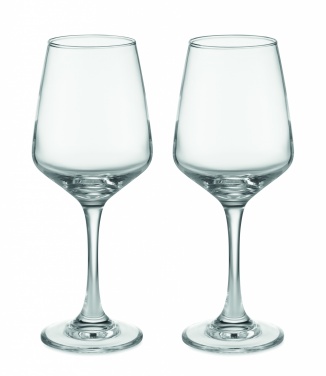 Logotrade corporate gift picture of: Set of 2 wine glasses