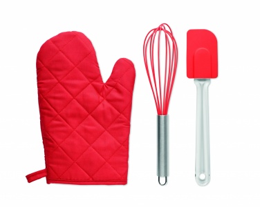 Logo trade promotional giveaway photo of: Baking utensils set