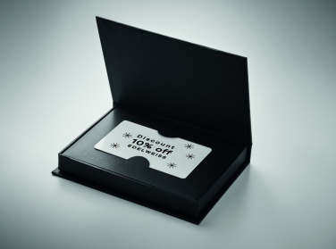 Logotrade promotional item image of: Gift card box
