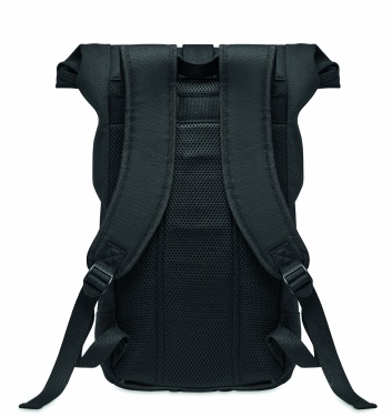 Logotrade promotional merchandise picture of: Rolltop washed canvas backpack