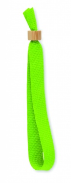 Logo trade corporate gifts picture of: RPET polyester wristband