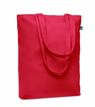 Logo trade corporate gifts picture of: Canvas shopping bag 270 gr/m²