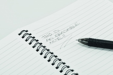 Logo trade business gifts image of: A5 Erasable notebook