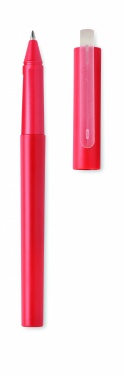Logotrade promotional product image of: RPET blue gel ink ball pen