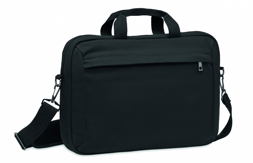 Logo trade advertising product photo of: Laptop bag in washed canvas
