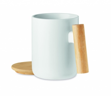 Logotrade business gifts photo of: Porcelain mug with lid 380 ml