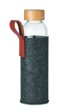 Logotrade advertising products photo of: Glass bottle 500 ml