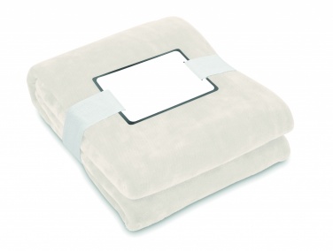 Logotrade promotional item picture of: RPET fleece blanket 280 gr/m²