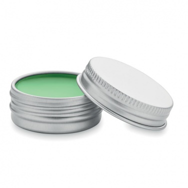 Logo trade corporate gifts picture of: Vegan lip balm in round tin