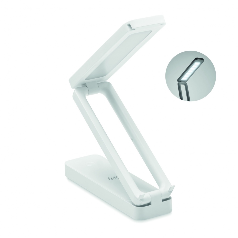 Logotrade promotional items photo of: Lamp and wireless charger 10W
