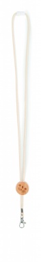 Logotrade promotional item picture of: Cotton Lanyard with metal hook