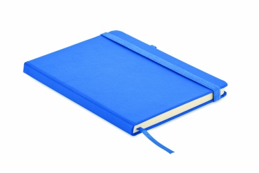 Logo trade corporate gift photo of: Recycled Leather A5 notebook