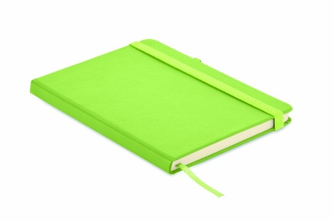 Logotrade promotional gift picture of: Recycled Leather A5 notebook