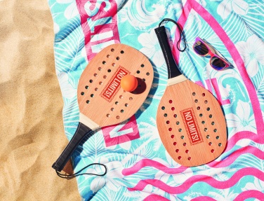 Logotrade promotional item image of: Rosewood beach tennis set