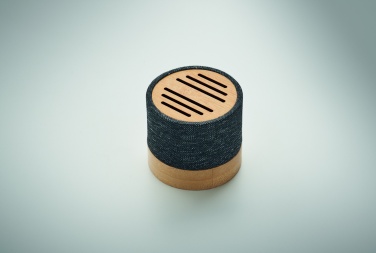 Logotrade corporate gift picture of: Bamboo RPET wireless speaker