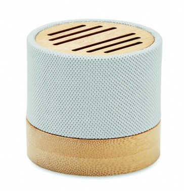 Logotrade corporate gift picture of: Bamboo RPET wireless speaker