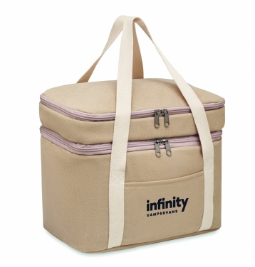 Logotrade promotional giveaways photo of: Cooler bag canvas 320 gr/m²