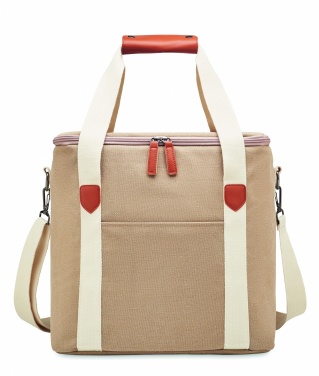 Logo trade promotional merchandise picture of: Large cooler bag canvas 450gr/m