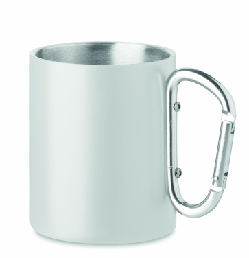 Logotrade promotional giveaway image of: Double wall metal mug 300 ml