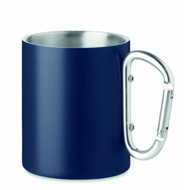 Logo trade promotional merchandise photo of: Double wall metal mug 300 ml