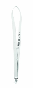 Logotrade promotional giveaway picture of: Seed paper lanyard w/hook