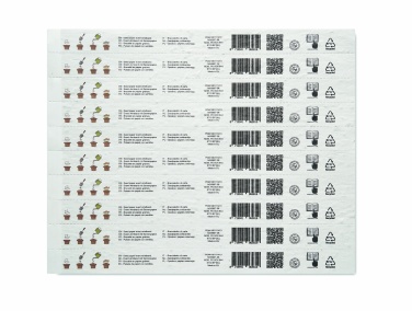 Logotrade promotional merchandise photo of: Sheet of seed paper wristbands