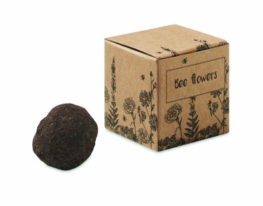 Logotrade promotional products photo of: Seed bomb with bee flowers
