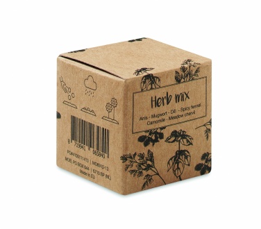Logotrade business gift image of: Herb seed bomb in carton box