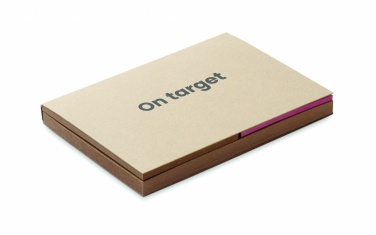 Logo trade promotional items picture of: Recycled paper memo set