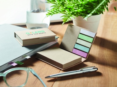 Logo trade promotional item photo of: Recycled memo pad set