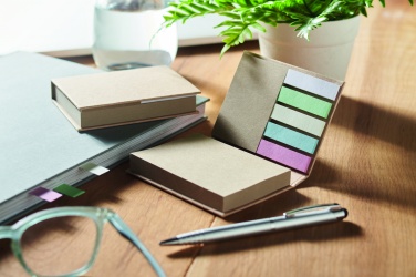 Logotrade promotional giveaway image of: Recycled memo pad set