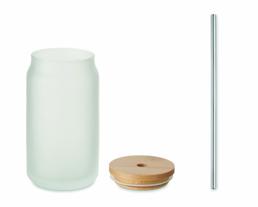 Logo trade promotional products image of: Sublimation mason jar 400 ml