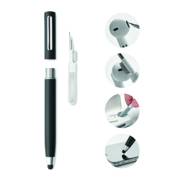 Logo trade business gifts image of: Stylus pen TWS cleanning set