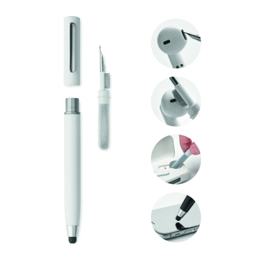 Logo trade business gift photo of: Stylus pen TWS cleanning set