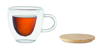 Logo trade promotional product photo of: Double wall borosilicate glass